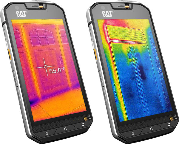 cat s 60 smartphone thermische camera