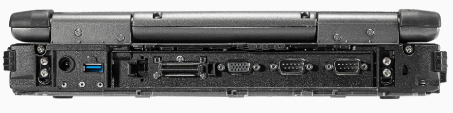 Getac B300 aansluitingen