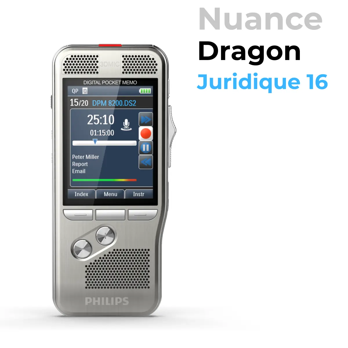 DPM8100 + Dragon Juridisch