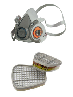 halfmasker en filters